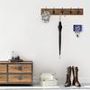 Caroline's Treasures Chihuahua Hippie Dawg Leash or Key Holder Wall Hooks, Key Hooks Holder, Coat Rack Wall Mount, Coat Hooks, Hooks for Hanging Keys, Towels, Aprons, Leashes view 2