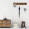 Caroline's Treasures Dachshund Hippie Dawg Leash or Key Holder Wall Hooks, Key Hooks Holder, Coat Rack Wall Mount, Coat Hooks, Hooks for Hanging Keys, Towels, Aprons, Leashes view 2