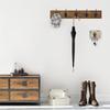 Caroline's Treasures Boxer Hippie Dawg Leash or Key Holder Wall Hooks, Key Hooks Holder, Coat Rack Wall Mount, Coat Hooks, Hooks for Hanging Keys, Towels, Aprons, Leashes view 2