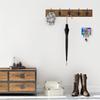 Caroline's Treasures Pomeranian Hippie Dawg Leash or Key Holder Wall Hooks, Key Hooks Holder, Coat Rack Wall Mount, Coat Hooks, Hooks for Hanging Keys, Towels, Aprons, Leashes view 2