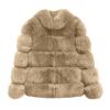 ZBYY Women Winter Coat Jacket Luxury Faux Fur Fluffy Coat Long Sleeve Open Front Warm Jackets Parka Outwears Overcoat view 3