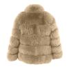 ZBYY Women Winter Coat Jacket Luxury Faux Fur Fluffy Coat Long Sleeve Open Front Warm Jackets Parka Outwears Overcoat view 4