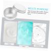 50 Pack 30ml Silver Aluminum Spiral Lid Container for Travel view 2