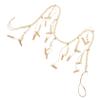CIMAXIC Hanging Picture Marker Photo Holder Beaded Garland Wall Decor for Photo Display Ic Decor view 1
