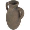 Deco 79 Ceramic Handmade Decorative Vase Textured Centerpiece Vase with Wide Rounded Handles, Flower Vase for Home Decoration 10" x 7" x 14", Dark Brown view 4