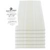 Aunti Em's Kitchen Designer Hand and Kitchen Dish Towels Woven from 100% Responsibly-Farmed, Thick, Luxurious Cotton, Oversized 20 x 30 inches, One Half Dozen, Natural Stripe view 1