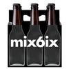 ICE N COLD 6pk Cardboard Carrier (Black XRay, 12ct) | Holds 6pk 12oz Bottles view 1