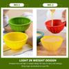 Abaodam 4pcs Muffin Molds Non-stick Round Baking Cups for Cake Baking Tools Random Colors for Birthdays and Parties view 2
