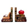 JYARZ Mordern Bookends European Retro Creativity Bookend Resin Book Ends Ornaments Book Stopper Study Room Home Office Decoration Gifts Bookend Decorative Bookend Supports view 1