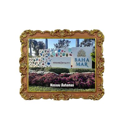 BAHA Mar Casino Nassau Bahamas Refrigerator Magnet 3D Travel Souvenir Fridge Decoration Magnetic Sticker Craft Collection