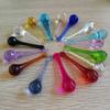 Chandelier Crystal Prisms Pendants 10 Piece Crystal Raindrop Pendant 16 * 60mm Glass Parts for Lighting Chandelier Prisms Chandelier Crystal Prisms Pendants (Color : AB) view 2