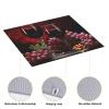 Wine And Grapes Dish Drying Mat - Reversible Microfiber Design - Absorbent And Versatile Kitchen Essential 18x16 Inch view 4