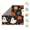 Halloween Dish Drying Mat - Reversible Microfiber Design - Absorbent And Versatile Kitchen Essential 18x16 Inch view 3