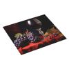 Wine And Grapes Dish Drying Mat - Reversible Microfiber Design - Absorbent And Versatile Kitchen Essential 18x16 Inch view 2