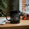 Cthulhu Miskatonic University Ceramic Mug (11oz, Black) view 1