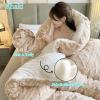 XHCTNN Super Warm Lamb Quilt Winter Blanket, Thickened Super Soft Insulation Hibiscus Winter Quilts - Double Sided Thicken Comforter Core(D,180 * 220cm/3.5kg) view 3