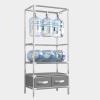 Amunpitic Portable Wardrobe Storage Closet, Closet Wardrobe Rack, Fabric Wardrobe with Hanging Rods for Bedroom, Easy to Assemble and Strong and Stable, for Hanging Clothes view 3