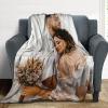 D-Story Custom Blanket with 1 Pictures Texts: Made in USA, Customized Blanket Personalized Photo Throw Blanket Customize Fathers Day Dad Mom Gifts for Friends Boyfriend Pet Birthday Valentines Day view 4