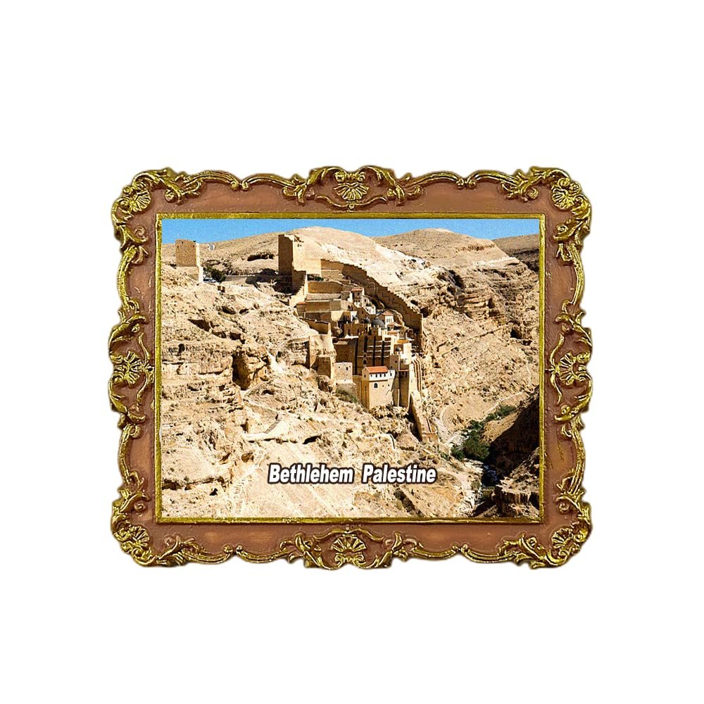 Bethlehem, Palestine Refrigerator Magnet 3D Travel Souvenir Fridge Decoration Magnetic Sticker Craft Collection
