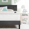 ZINUS 12 Inch Foam and Spring Hybrid Mattress [New Version], King, Fiberglass Free, Medium Firmness, Durable Support, Certified Safe Foams & Fabric, Mattress in A Box view 2