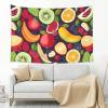 BTCOWZRV Fresh Fruit Pattern Print Tapestry Wall Hanging Lightweight Personalized Wall Blanket For Bedroom Living Room Dorm Party Wall Art Decor 60 X 40 Inches view 3