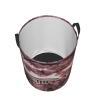 Round Laundry Basket with Handles Personalized Laundry Hamper for Bedroom Cherry Blossoms Circular Laundry Lightweight Waterproof Storage Basket Dirty Clothes Hamper for Bathroom Dorm view 2