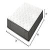 ZINUS 10 Inch True Support Hybrid Mattress [New Version], Full, Fiberglass Free, Medium Feel, Motion Isolation, Certified Safe Foams & Fabric, Mattress in A Box view 2