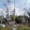 Chandelier Crystal Prisms Pendants 1pcs Crystal Faceted Ball Prism Hanging Pendants Beads Home Garden Decor Crystals Chandelier Crystal Prisms Pendants view 4