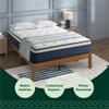 ZINUS 10 Inch Comfort Support Hybrid Mattress [New Version], Full, Fiberglass Free, Medium Plush, Motion Isolation, Certified Safe Foams & Fabric, Mattress in A Box view 4