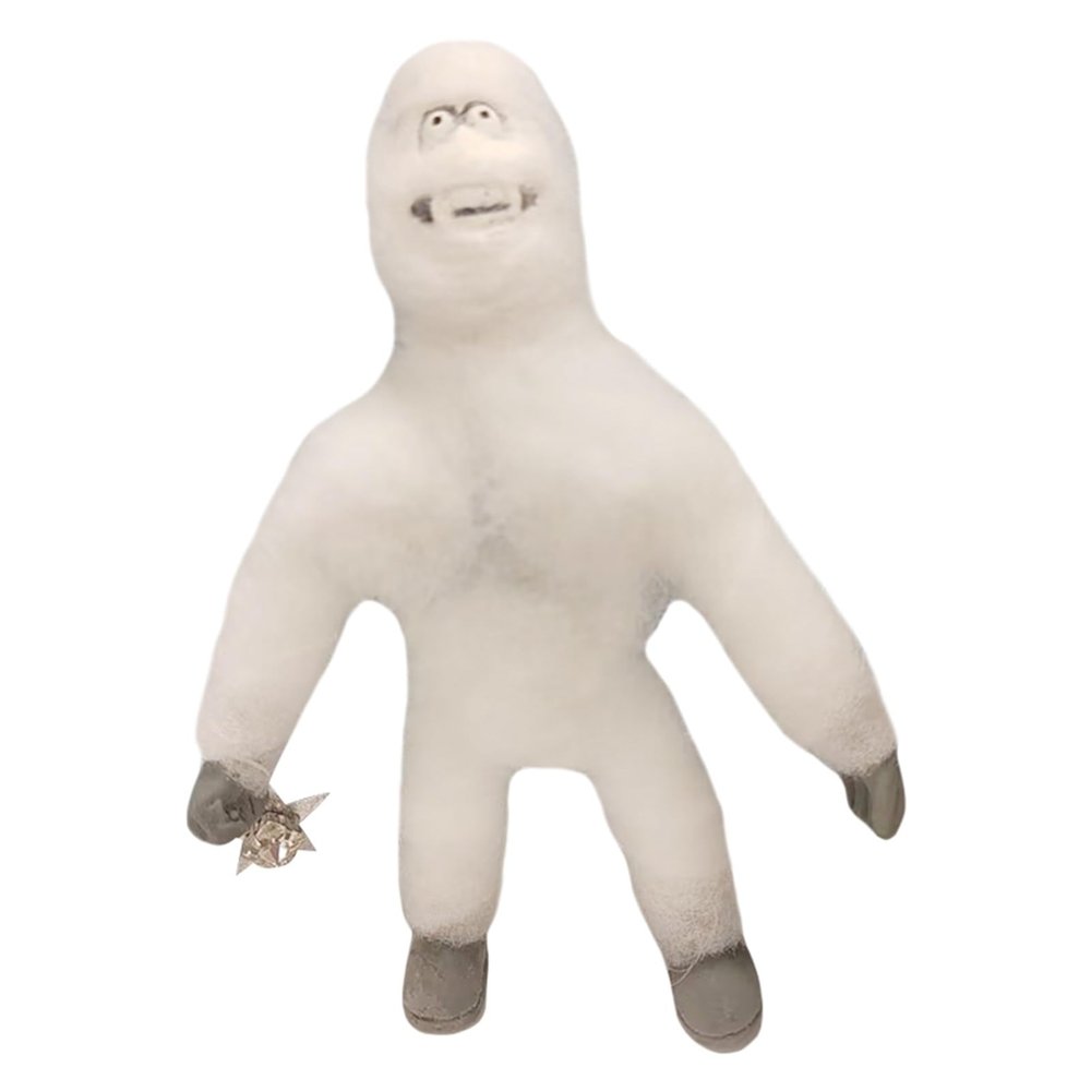 Christmas Tree Topper Funny Orangutan Treetop Party Holiday Xmas Decorations Funny Christmas Tree Topper (White1, One Size)