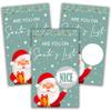 Christmas Scratch Off Cards - 40pcs Xmas Party Scratch Prize Cards - Santa Festive Raffle Tickets for Adults Families Events Business Groups Game Supplies - A03 view 1