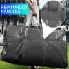 66 Gallon Extra Large Storage Bags, Huge Moving Bags Heavy Duty with Zipper and Stronger Handles, Big Foldable Duffle Bag for Travel - Storage Totes Moving Boxes for College, Christmas Tree, Bedding view 4