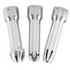 Sturdy Isi Whipped Cream Dispenser Parts 3Pcs Set Stainless Steel Safe Cream Nozzle Cake Decoration Baking Tool view 2