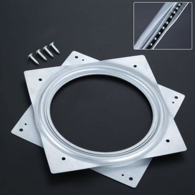 2/3/4/6 inch Steel Square Lazy Susan 360Degree Rotating Rolling Bearing Turntable 300 lbs Bearings Plate with Screws