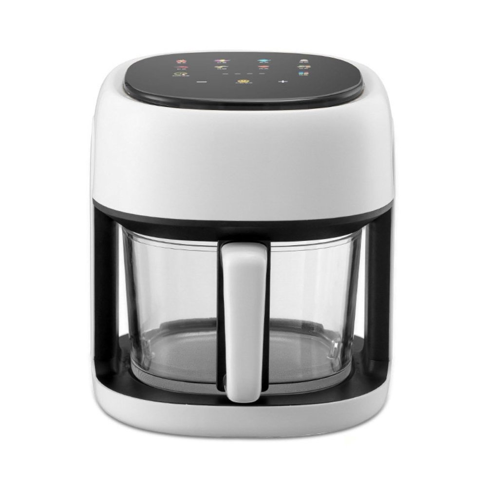 Digital Air Fryer, 4.5L Air Fryer Oven with 8 Cooking Presets and Air Fryer Accessories for Fries, Steak, Fish, Shrimp, Chicken, Pastry, Roaster (Color: