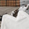 Deer Bear Kids Throw Blanket,Boho Arrows Geometric Plaids Patch Bed Blanket for Boys Girls Adults,Adventure Rustic Farmhouse Fleece Blanket,Brown Retro Fuzzy Blanket,Twin Size (60 x 80 Inches) view 3