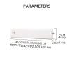 Clear Acrylic Magazine Rack Brochure Holder Wall Mounted Bookshelf Home Wall Decoration Album Record Holder Display Shelf Office Literature Newspaper Storage Rack, 2 Pack (Size : 100cm/39.4in) view 2