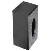 Black Wooden Tissue Box Napkin Case Elegant Rectangular Tissue Box Cover Modern Tissue Holder for Home Hotel Living Room view 4