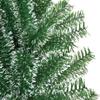 vidaXL Artificial Christmas Tree with Snow Flock Design, Lifelike Green PET Tips, Sturdy Metal Stand, Indoor and Outdoor Suitable, Reusable Xmas Ornament with Economical Choice view 4