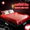 Skywin Waterproof Mattress Protector - Waterproof Sex Blanket Queen Size, Vinyl Massage Sheet, Adult Play Sheets, Sex Sheets Roleplay Games, Love Blanket, Valentines Day Gifts for Him or Her (Red) view 2