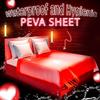 Skywin Waterproof Mattress Protector - Waterproof Sex Blanket Queen Size, Vinyl Massage Sheet, Adult Play Sheets, Sex Sheets Roleplay Games, Love Blanket, Valentines Day Gifts for Him or Her (Red) view 3