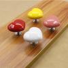 Southst Big Heart-Shaped Handle Modern Simple Wardrobe Drawer Cupboard Door Single-Hole Furniture Hardware Handle - (Color: Yellow) view 3