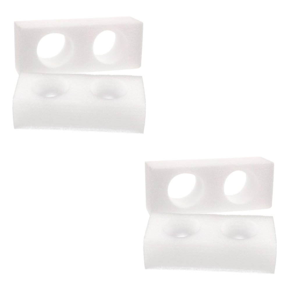 Didiseaon 4pcs Epe Pearl Cotton Cup Holder Tray Sturdy Takeout Holder for Drinks Easy to Carry