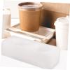 Didiseaon 4pcs Epe Pearl Cotton Cup Holder Tray Sturdy Takeout Holder for Drinks Easy to Carry view 2