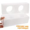 Didiseaon 4pcs Epe Pearl Cotton Cup Holder Tray Sturdy Takeout Holder for Drinks Easy to Carry view 3