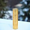 WGVI Hurricane Candle Holder Sleeve, W: 2.5", Ht: 10", Gold Speckled Glass Cylinder Open Both Ends, Chimney Tube Shade, 12 Piece view 3