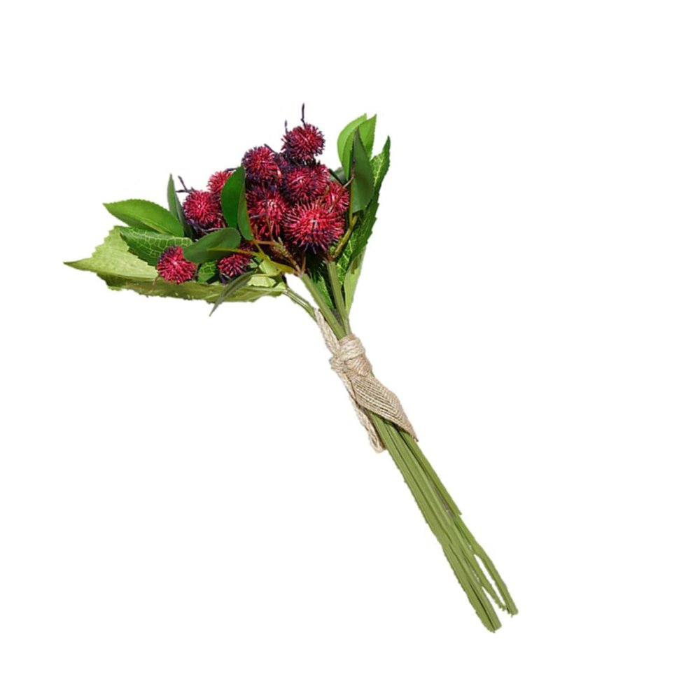ARTIBETTER Artificial Chestnut Flower Branch Ornaments for Holiday Decor for Christmas Wreaths Arrangements and Wedding Centerpieces