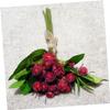ARTIBETTER Artificial Chestnut Flower Branch Ornaments for Holiday Decor for Christmas Wreaths Arrangements and Wedding Centerpieces view 3