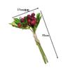 ARTIBETTER Artificial Chestnut Flower Branch Ornaments for Holiday Decor for Christmas Wreaths Arrangements and Wedding Centerpieces view 4