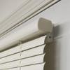 No Tools Cordless Magnetic Mini Blind for Metal Doors - 18.5" W x 60" L - Alabaster, Easy Install, Over 400 Custom Sizes Starting at 29.97, Room Darkening Vinyl Shades for Indoor Windows by Lumino view 2